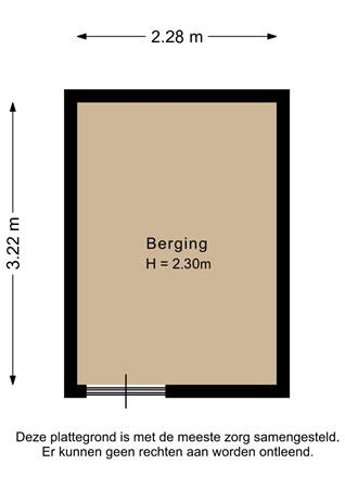 Floorplan - Keucheniusstraat 25B, 3038 SK Rotterdam